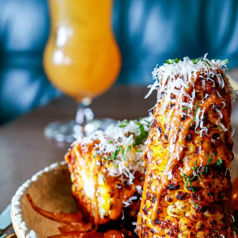 Elotes asados