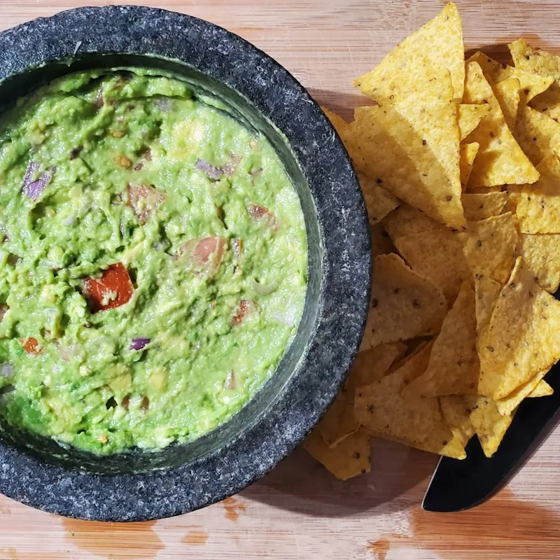 Guacamole de molcajete