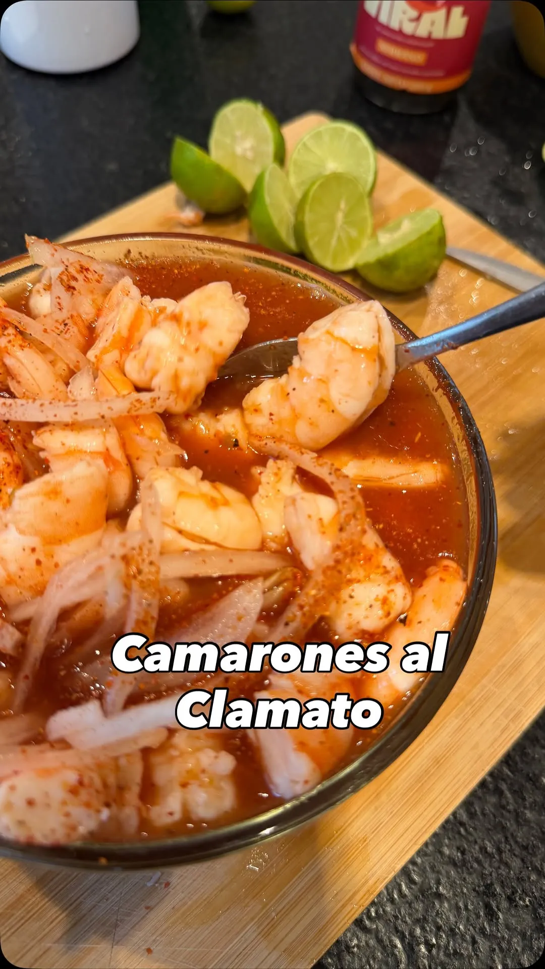 Camarones al Clamato