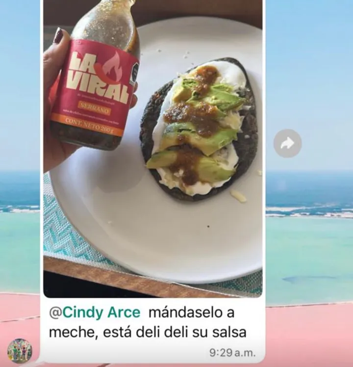 Mensaje de una clienta sobre La Viral