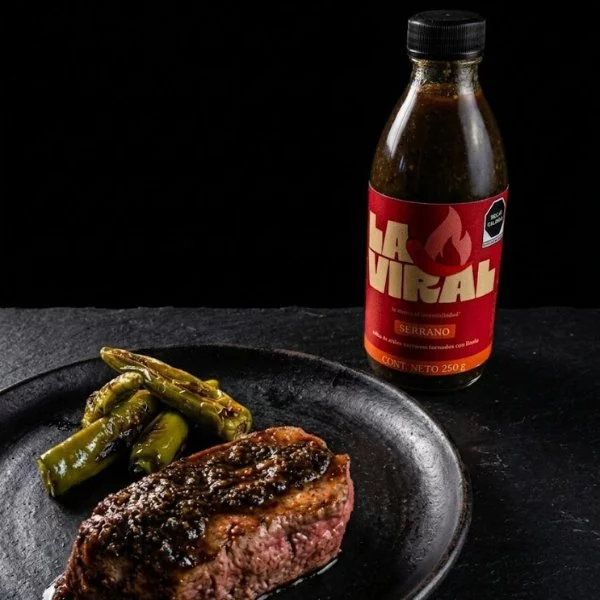 Carne asada con salsa original